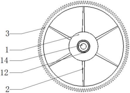 一种轮系定位精准的石英手表分针中心轮的制作方法