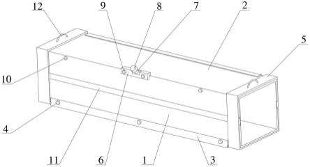 一种折叠型具有扣具结构的塑料风道的制作方法