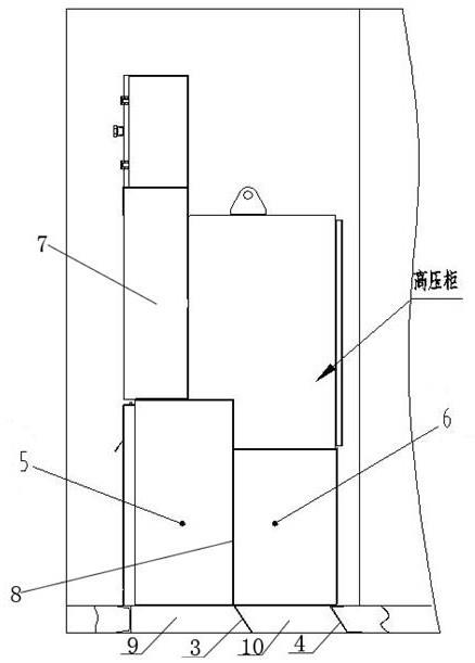 一种新型箱变燃弧泄压通道底座的制作方法