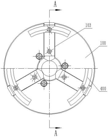 一种密封件加工用三爪卡盘的制作方法