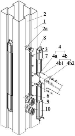 一种带燕尾槽和铝合金导轨的杆柱及路灯的制作方法