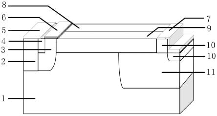 一种完全消除衬底辅助耗尽效应的半导体场效应管