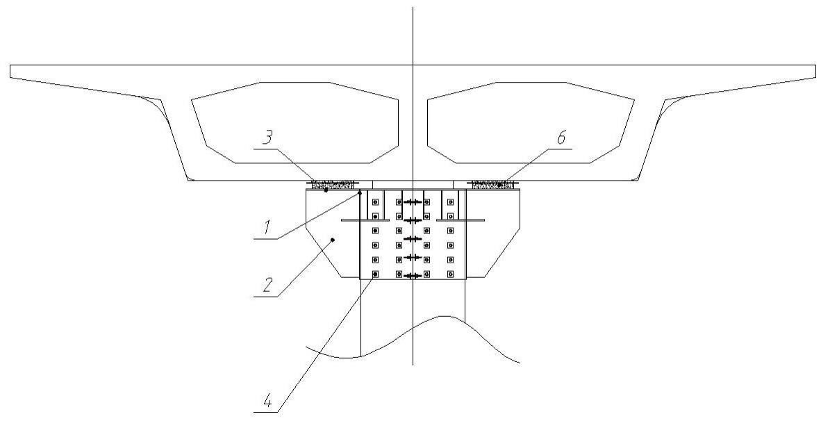 公路橋樑獨柱墩加固抱箍斜撐座的製作方法