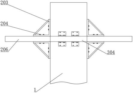 一种高层建筑框架结构梁柱节点施工防护装置的制作方法