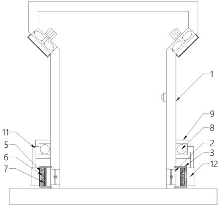 一种固定式金属封闭开关柜的防尘机构的制作方法
