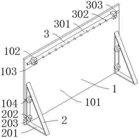 一种绿建施工粉尘阻隔围挡结构的制作方法