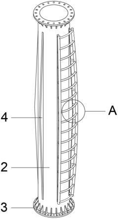 一种35米单管通信塔的制作方法