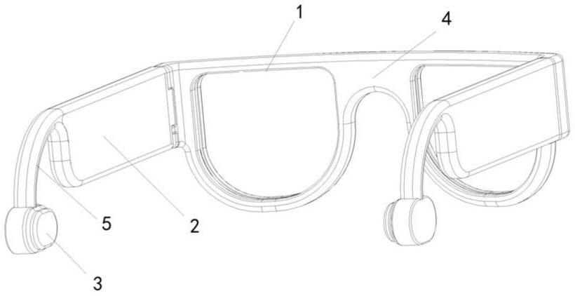 一种防松脱骨传导眼镜的制作方法