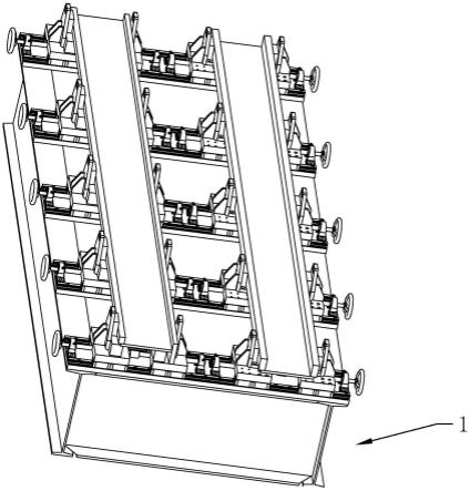 焊接叉车门架用夹具的制作方法