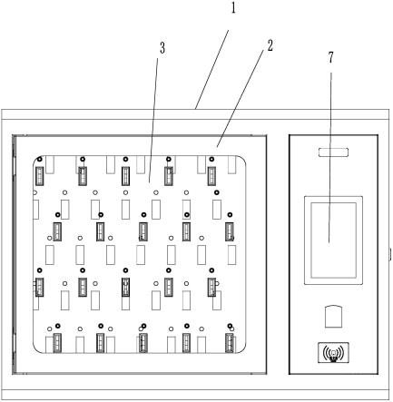 一种断电可开的钥匙柜的制作方法