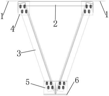 一种用于框架结构的倒三角桁架式次梁的制作方法