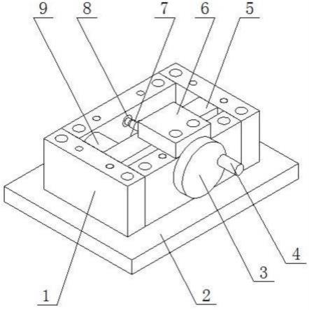 汽车冲压模具专用薄垫片手动冲孔装置的制作方法