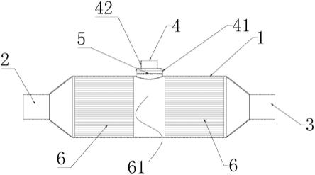 三元催化器及具有其的动力系统的制作方法