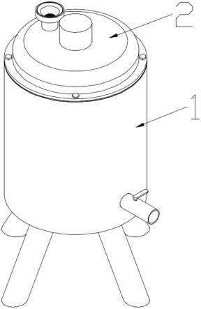 一种具有过滤结构的润滑油用调和罐的制作方法