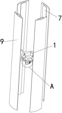 一种建筑施工用于固定杆保护装置的制作方法