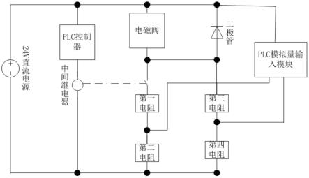 一种柴油发动机尾气净化系统电磁阀故障诊断电路的制作方法