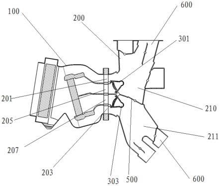 汽车空调箱箱体及汽车空调箱的制作方法