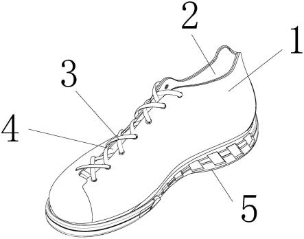 一种高防滑耐寒男休闲鞋的制作方法