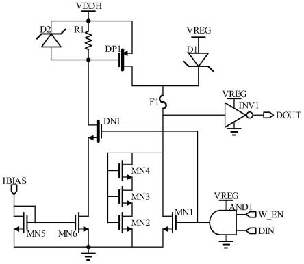 应用于高压模拟集成电路的低压熔丝修调电路的制作方法