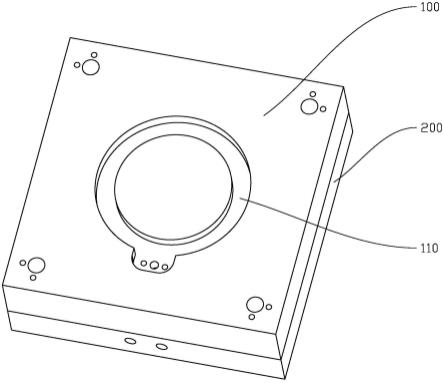 注塑下模及具有冷却功能的注塑模具的制作方法