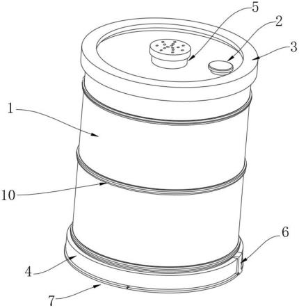 一种设有防护结构的原料储罐的制作方法