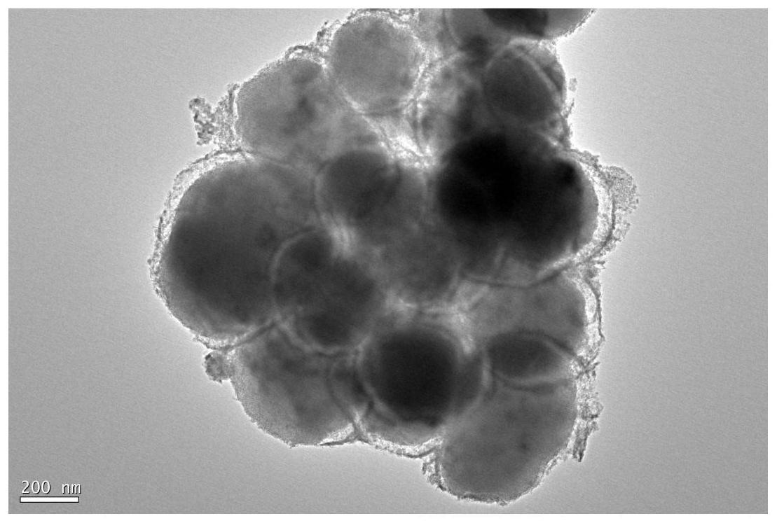 一种铕离子掺杂蛋黄状二氧化钛双功能复合材料及其制备方法和应用