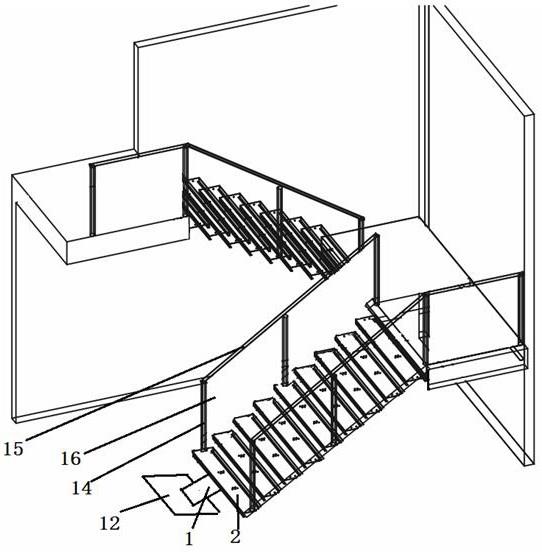 一种装配化折式楼梯的制作方法