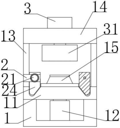 螺杆加工用闭式切边压力机的制作方法