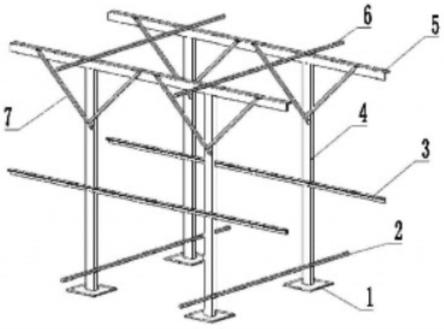 一种组装式型钢支撑架体系的制作方法