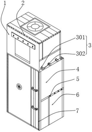 一种具有均匀降温结构的自动化电气仪表柜的制作方法