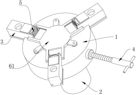 三爪卡盘结构原理图图片