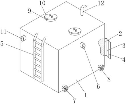 一种组合式预原水箱的制作方法