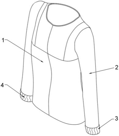 一种具有防静电功能的衣服的制作方法