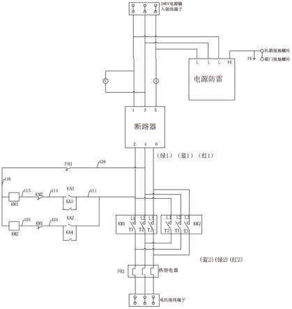 一种闸门远程监控电路的制作方法