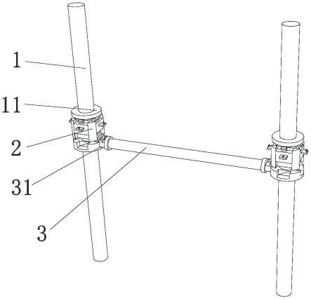 一种建筑工程防护支架的制作方法