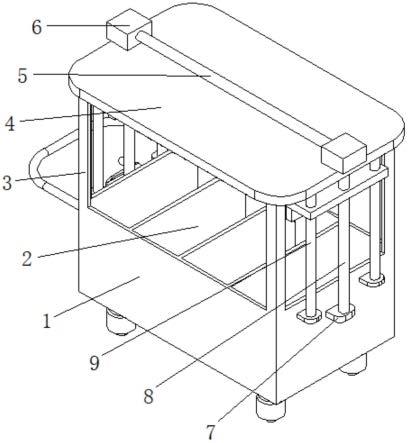 一种体育器械的收纳架的制作方法