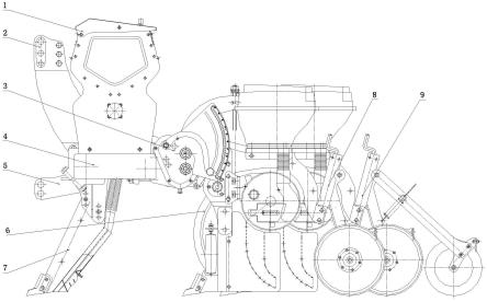 一种谷物套作复合播种机的制作方法