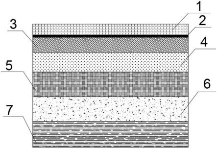 一种智慧海绵城市新型环保降噪排水沥青路面结构的制作方法