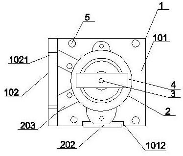 用于水泵吸入段底座固定孔加工的定位工装的制作方法