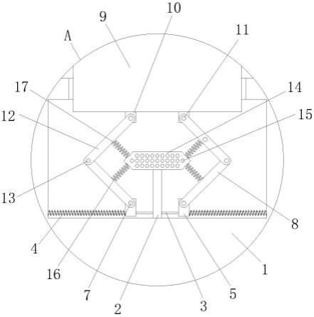 一种石油开采用具有缓冲结构的新型钻头的制作方法