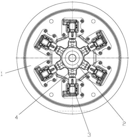 一种汽车左右连接支架低压铸造模具的制作方法