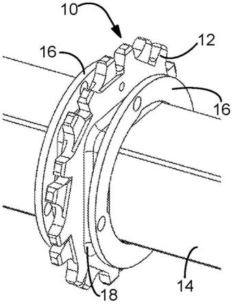 用于轴组件的锁定保持环的制作方法