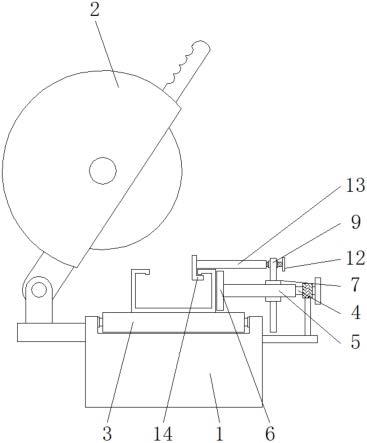 一种用于剪切C型钢板加工的切割机构的制作方法