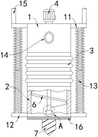 一种建筑施工用加大打眼机的制作方法