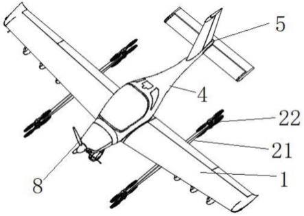 一种固定翼旋翼混合飞行器的制作方法