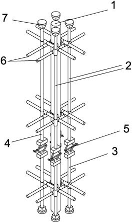 泵管加固安装结构的制作方法