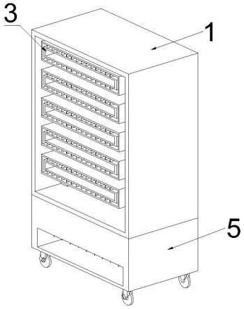 一种电子计算机服务器机柜冷却装置的制作方法