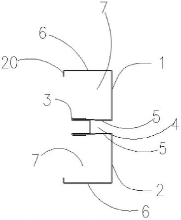 一种可调整墙体隔声构造的龙骨组合及隔声墙的制作方法