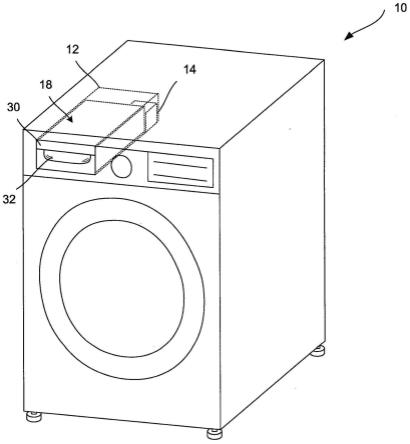 具有容器接收部的家用器具的制作方法