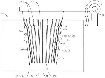 烘烤模具、烘烤机、生产线及形成烘烤容器的方法与流程